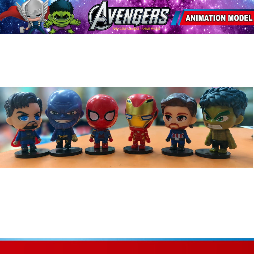 Avengers Action Figures - Car & Desk Ornaments