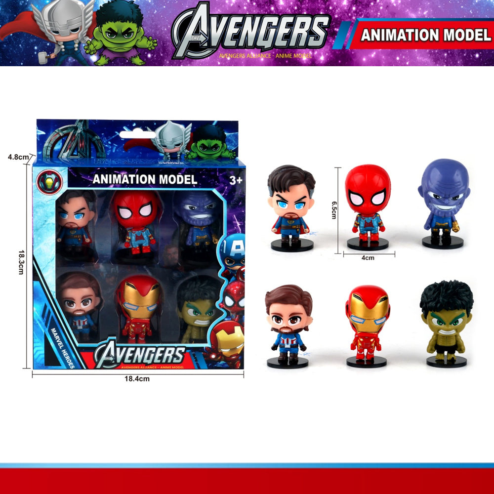 Avengers Action Figures - Car & Desk Ornaments