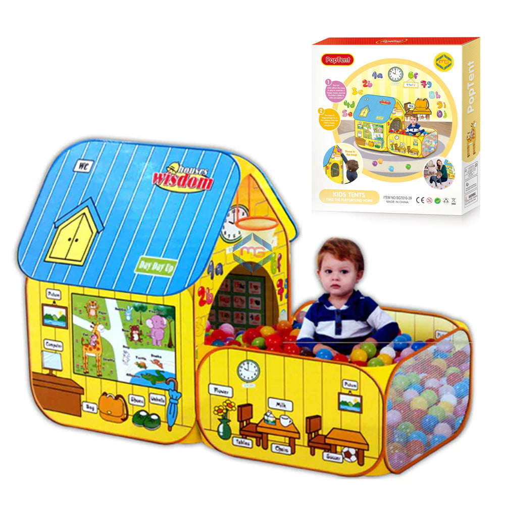 Baby World BW7010-29 Kids Pop Up Tent Wisdom Play House Online in Pakistan Madina Gift
