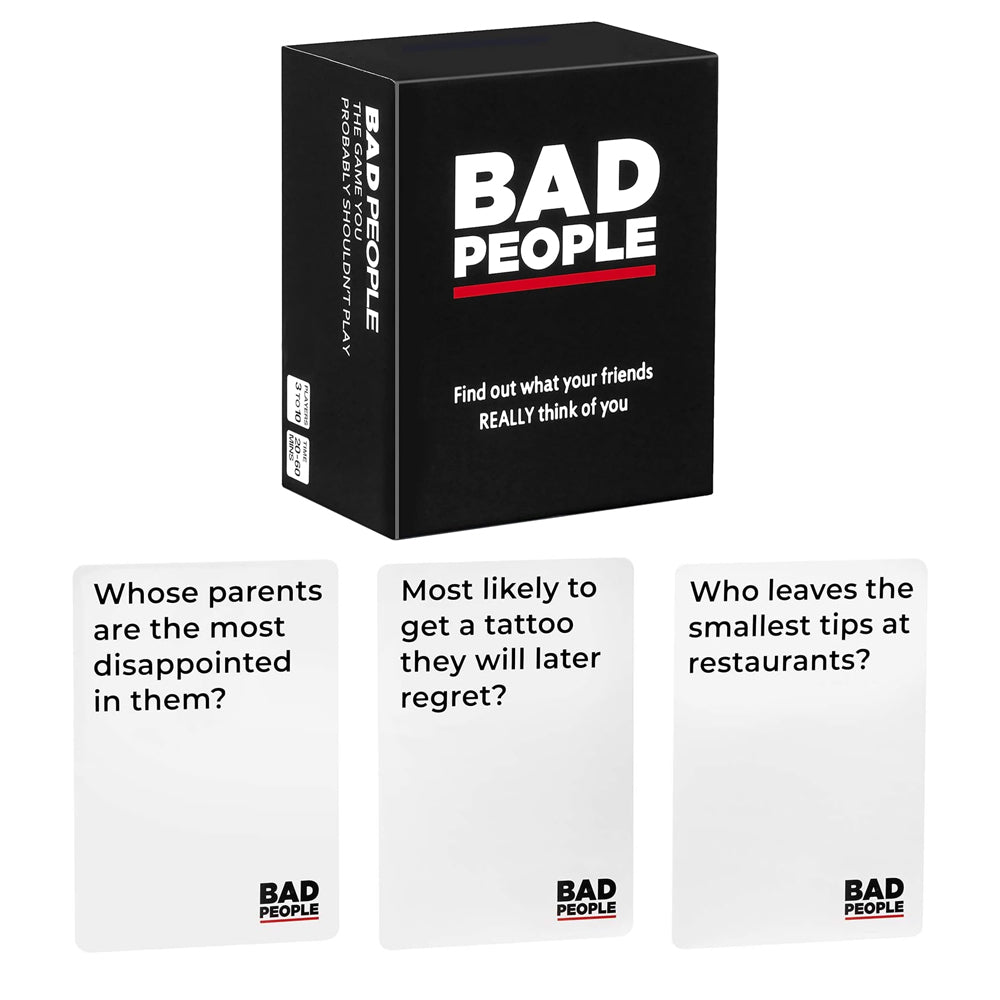 Bad People - The Party Game You Probably Shouldn't Play