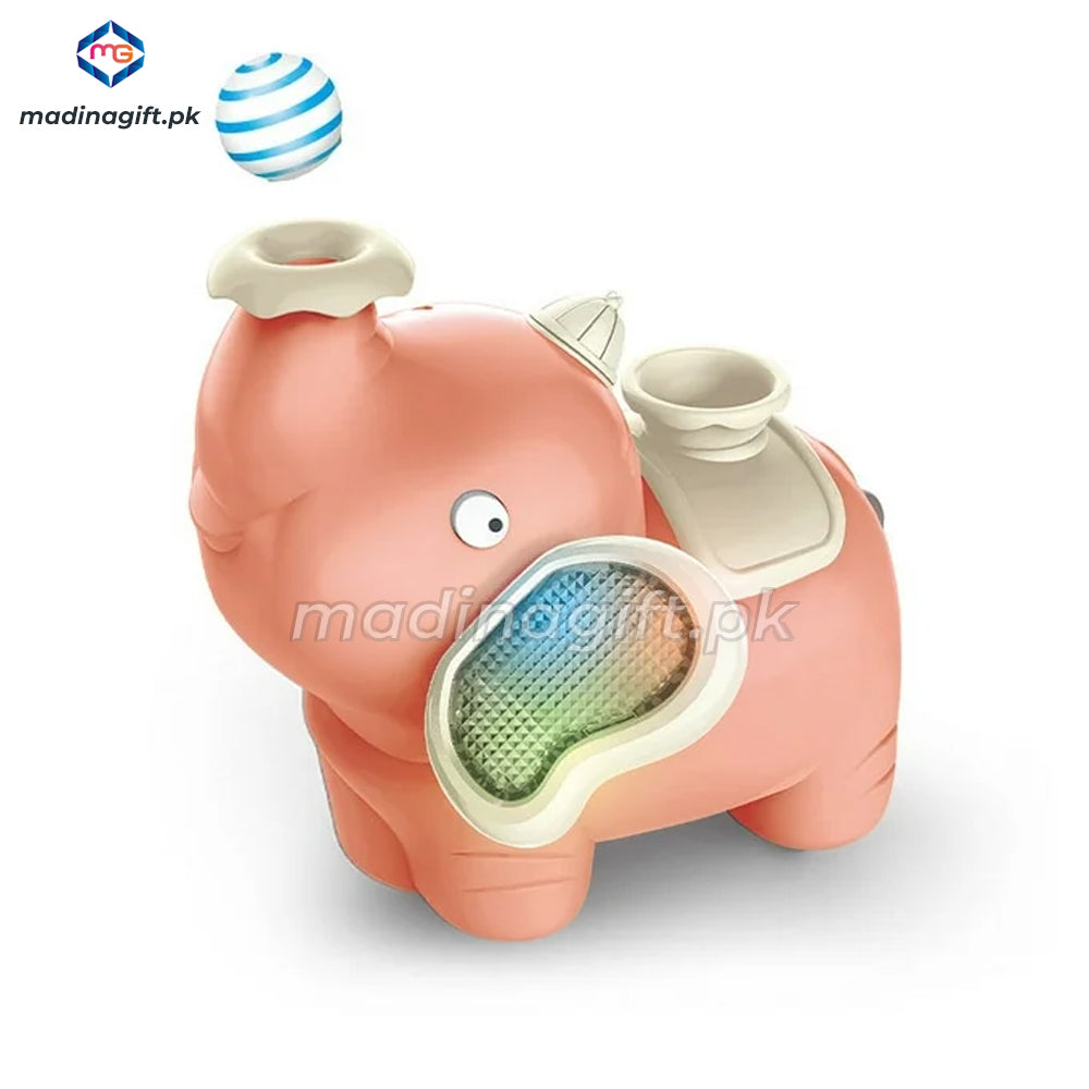 Ball Blowing Elephant - 158-2C - Madina Gift