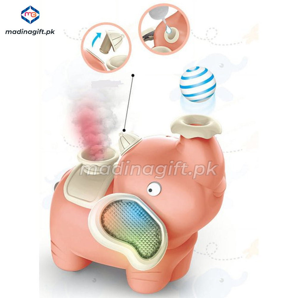 Ball Blowing Elephant - 158-2C - Madina Gift