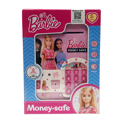 Barbie ATM Machine Money Safe Bank - Unlock With Card & Fingerprint