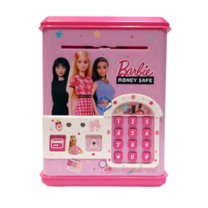 Barbie ATM Machine Money Safe Bank - Unlock With Card & Fingerprint