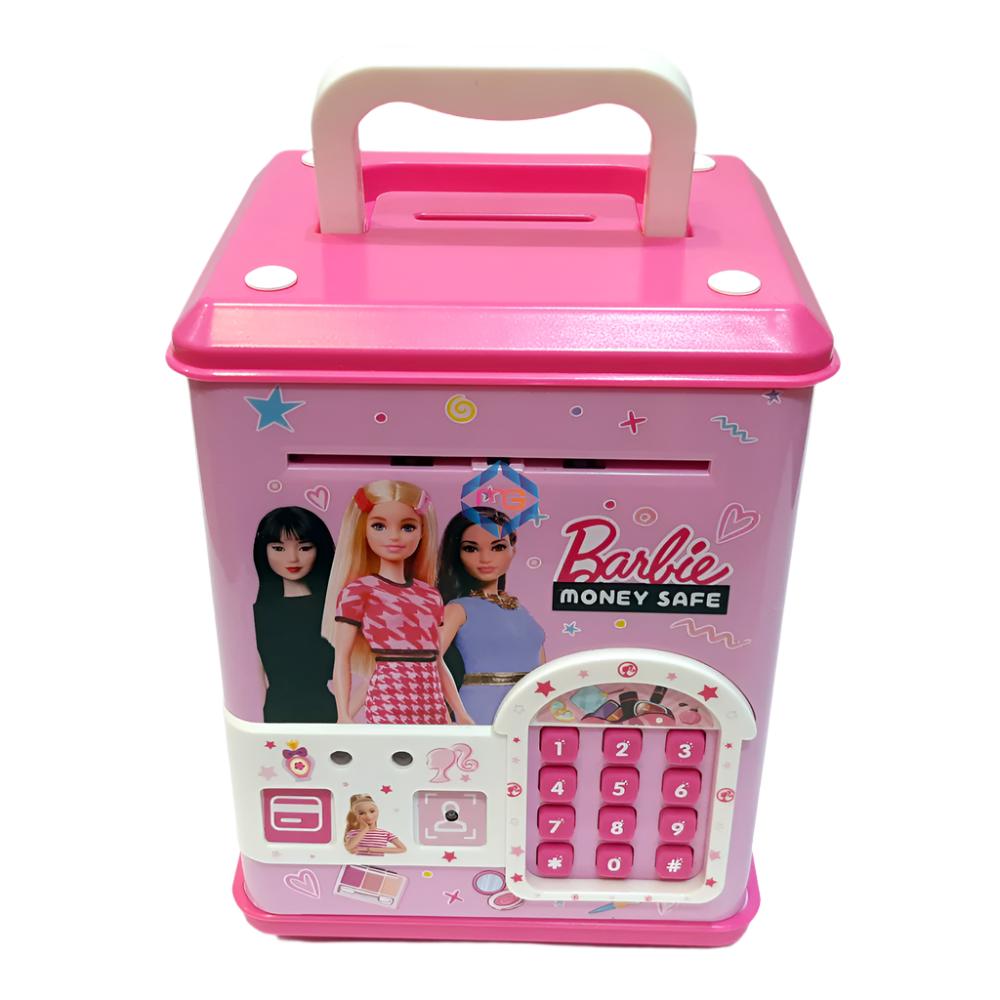 Barbie ATM Machine Money Safe Bank - Unlock With Card & Fingerprint