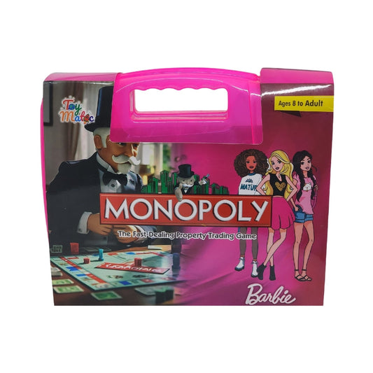 Barbie Monopoly The Fast-Dealing Property Trading Game - Madina Gift