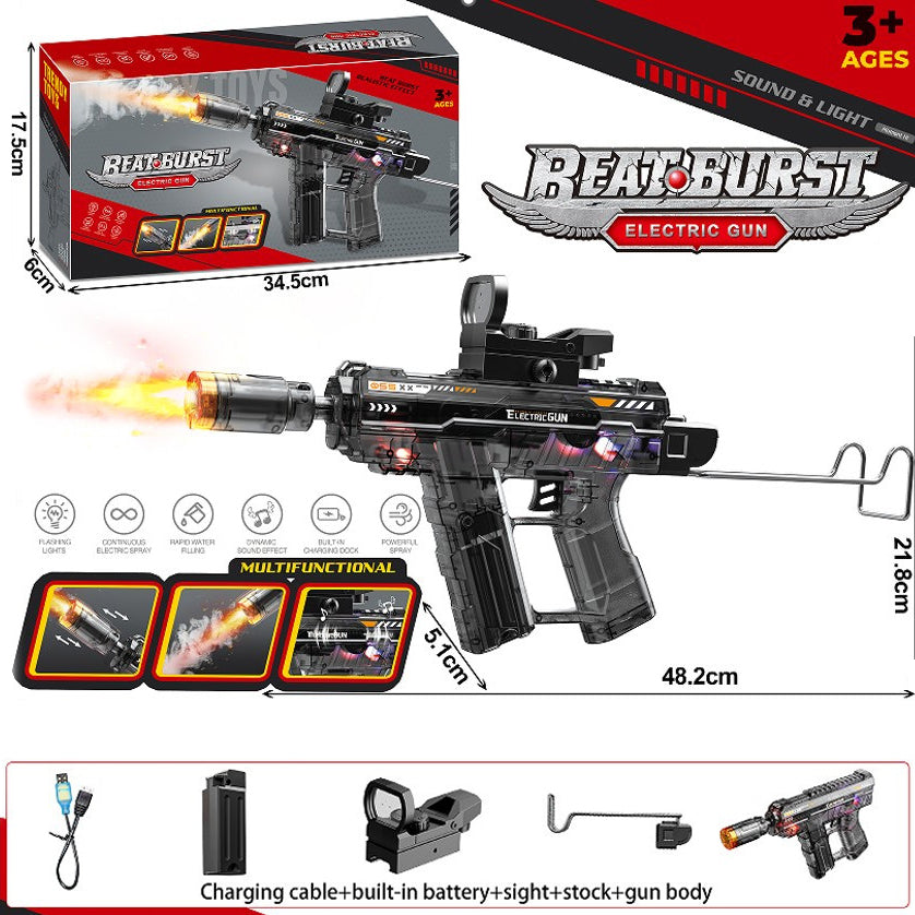 Beat Burst Gun BYY013/014 With Smoke, Lights & Sound Effects For Kids Online in Pakistan Madina Gift
