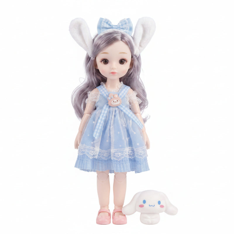 Beautiful Articulated Painting Dolls Kawaii Fashion Dolls Set Cinnamoroll Online in Pakistan Madina Gift