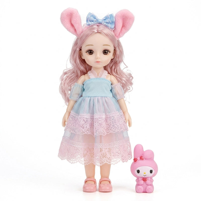 Beautiful Articulated Painting Dolls Kawaii Fashion Dolls Set My Melody Online in Pakistan Madina Gift