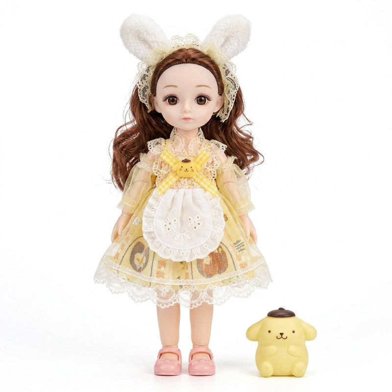 Beautiful Articulated Painting Dolls Kawaii Fashion Dolls Set Pompompurin Online in Pakistan Madina Gift