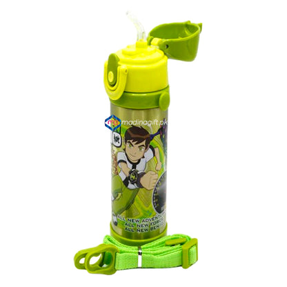 Ben 10 Thermal Metallic Water Bottle - GX-500 - Madina Gift