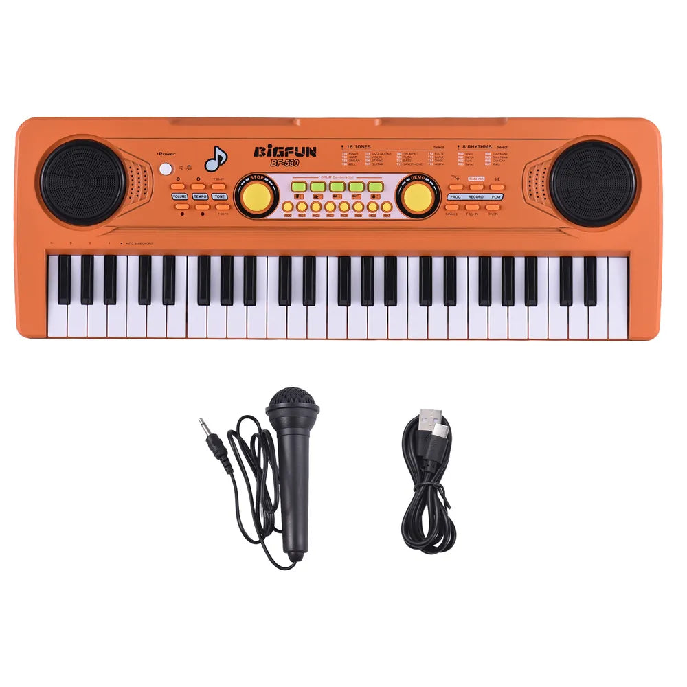 BigFun 49 Keys Electronic Keyboard Piano BF530 Online in Karachi Pakistan Madina Gift