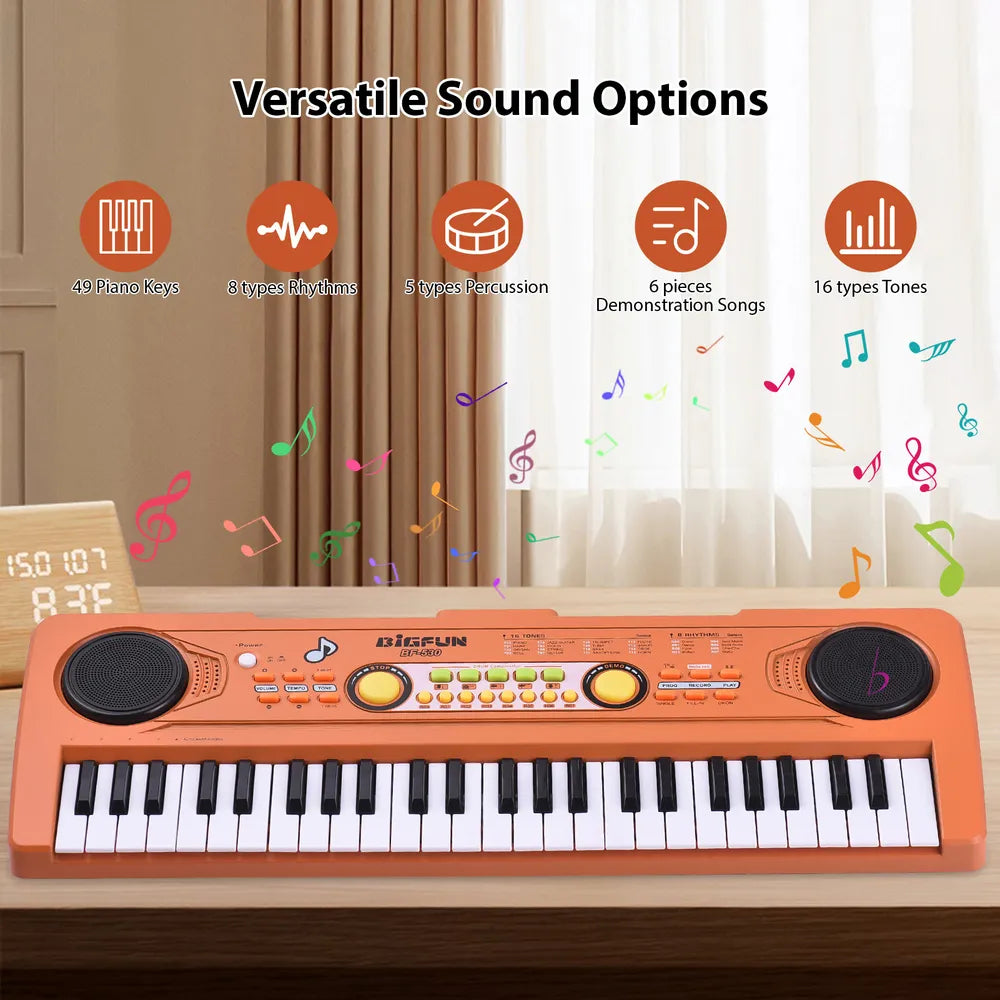 BigFun 49 Keys Electronic Keyboard Piano BF530 Online in Karachi Pakistan Madina Gift