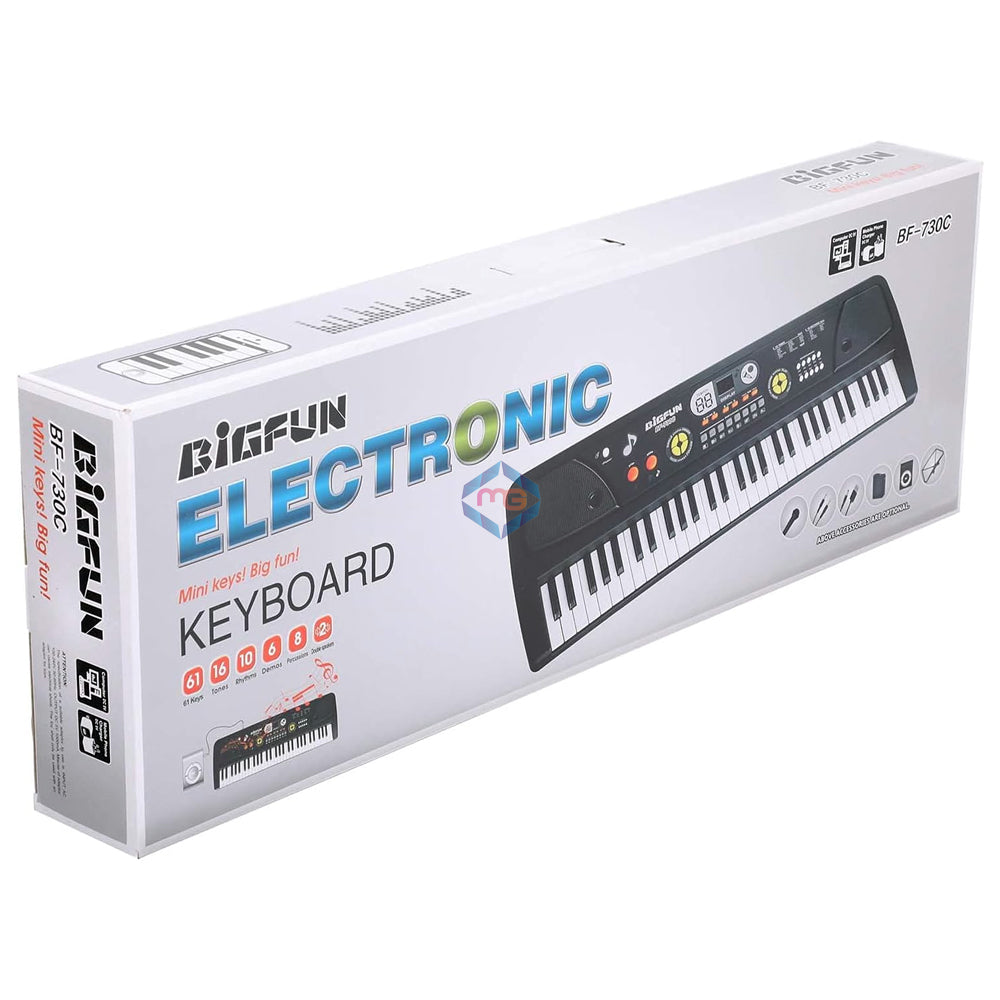 Big Fun 61 Key Piano Keyboard BF730A1 Madina Gift