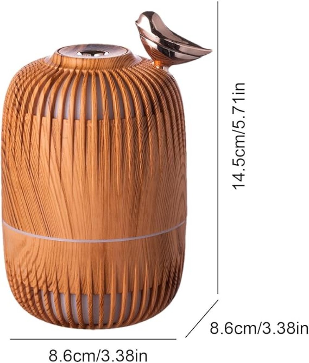 Birdcage Aroma Diffuser Air Humidifier 300 ML - Madina Gift
