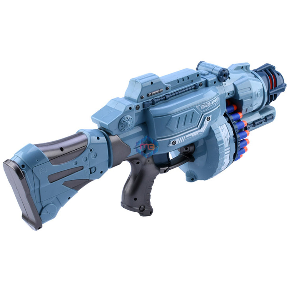 Blaze Storm Battery Operated Soft Bullet Nerf Gun ZC7076 back