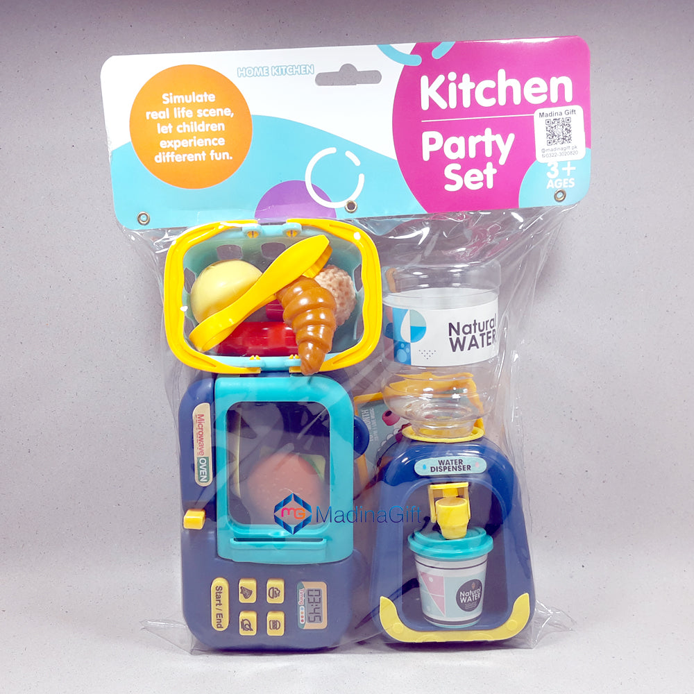 Blue Kitchen Party Set 1018-74 For Kids Madina Gift