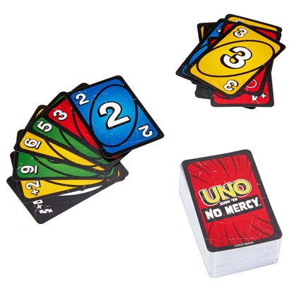 Brutal Ruthless Unapologetic UNO Show 'Em No Mercy Card Game  Same Game Nasty Attitude Madina Gift No.0129E-3