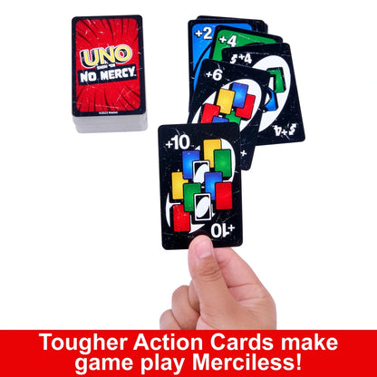 Brutal Ruthless Unapologetic UNO Show 'Em No Mercy Card Game  Same Game Nasty Attitude Madina Gift No.0129E-3