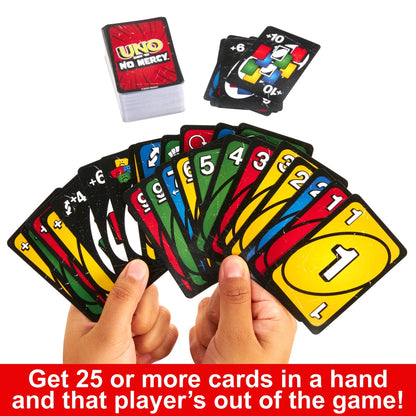 Brutal Ruthless Unapologetic UNO Show 'Em No Mercy Card Game  Same Game Nasty Attitude Madina Gift No.0129E-3