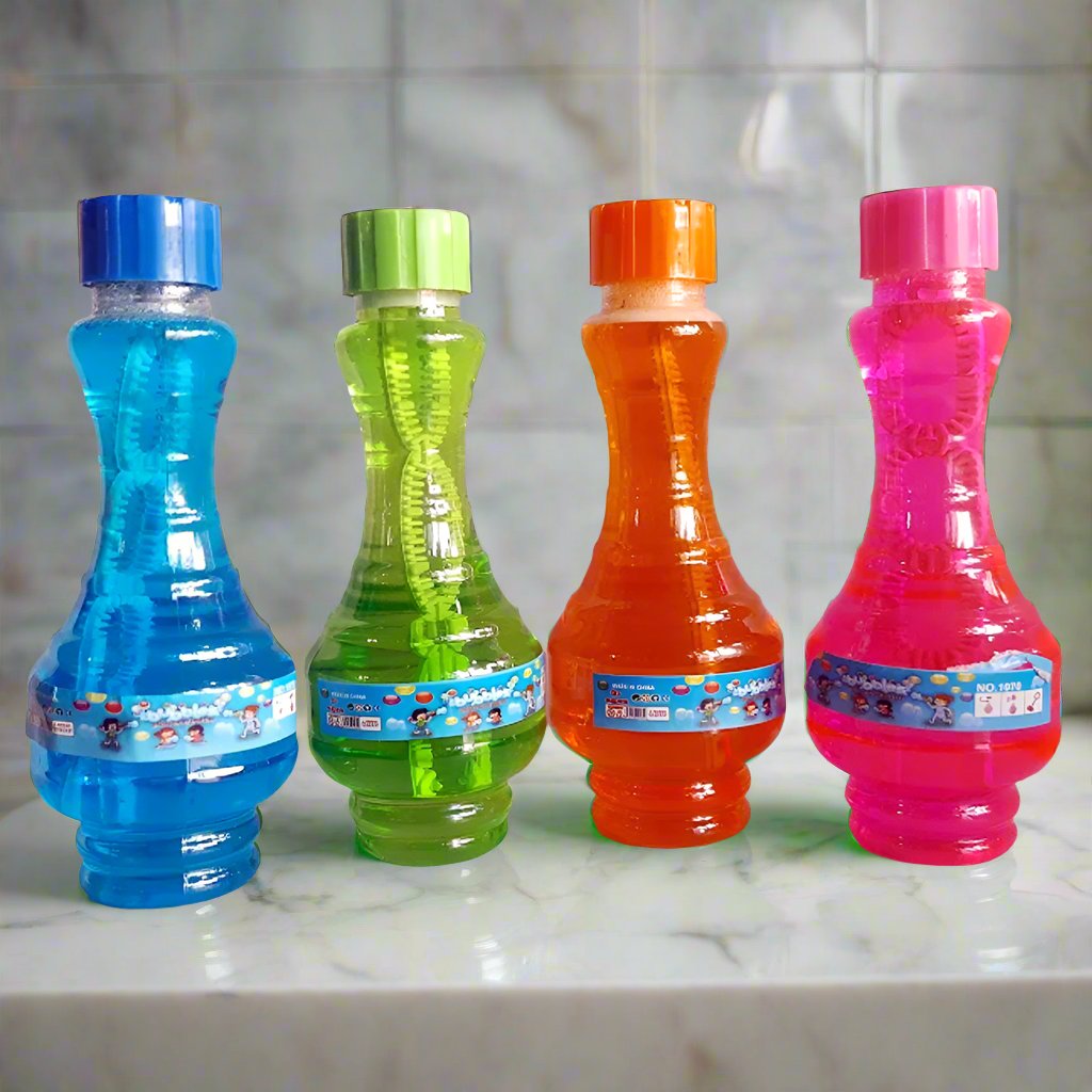 Water Bubble Solution Bottle - For Bubble Making Toys