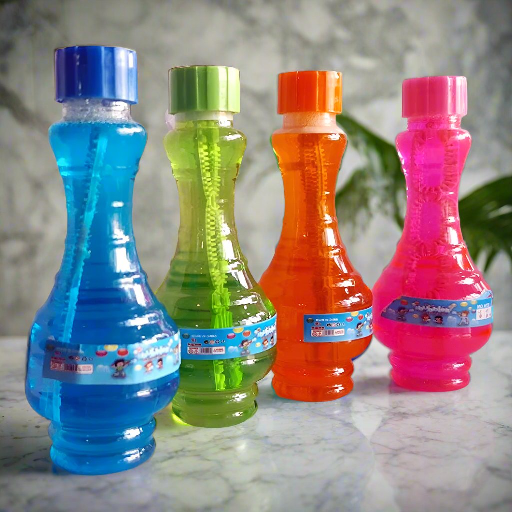 Water Bubble Solution Bottle - For Bubble Making Toys