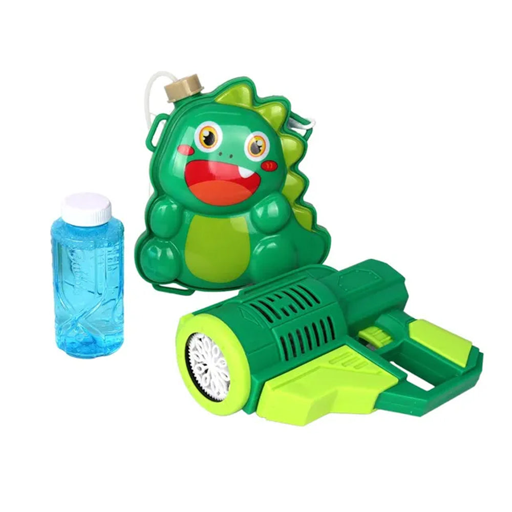 Dino Bubble Backpack 10 Holes Launcher P81488 Bubble Gun Online in Pakistan Madina Gift