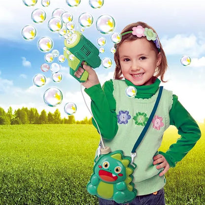 Dino Bubble Backpack 10 Holes Launcher P81488 Bubble Gun Online in Pakistan Madina Gift
