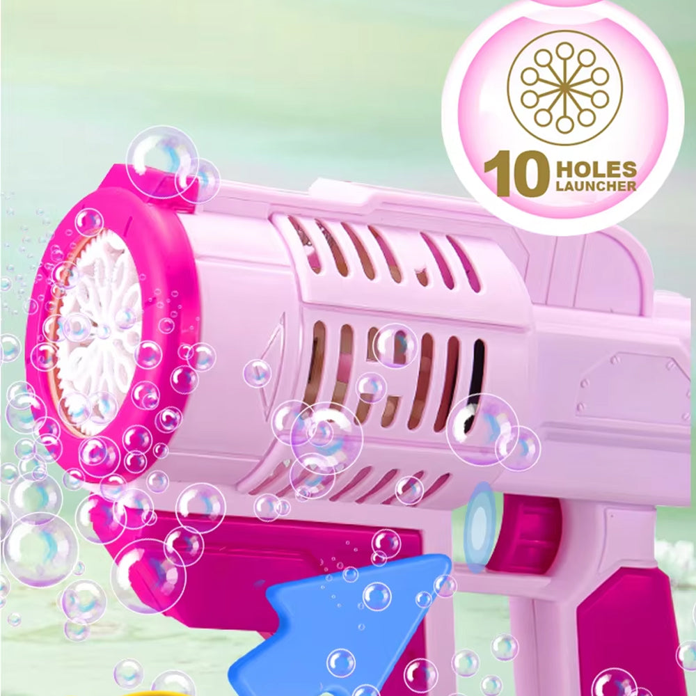 Unicorn Bubble Backpack 10 Holes Launcher P81508 Online in Pakistan Madina Gift