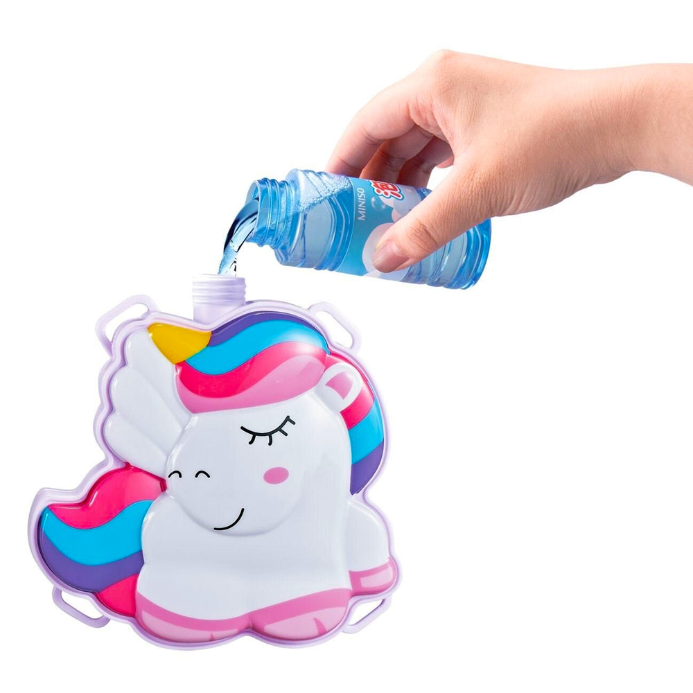 Unicorn Bubble Backpack 10 Holes Launcher P81508 Online in Pakistan Madina Gift