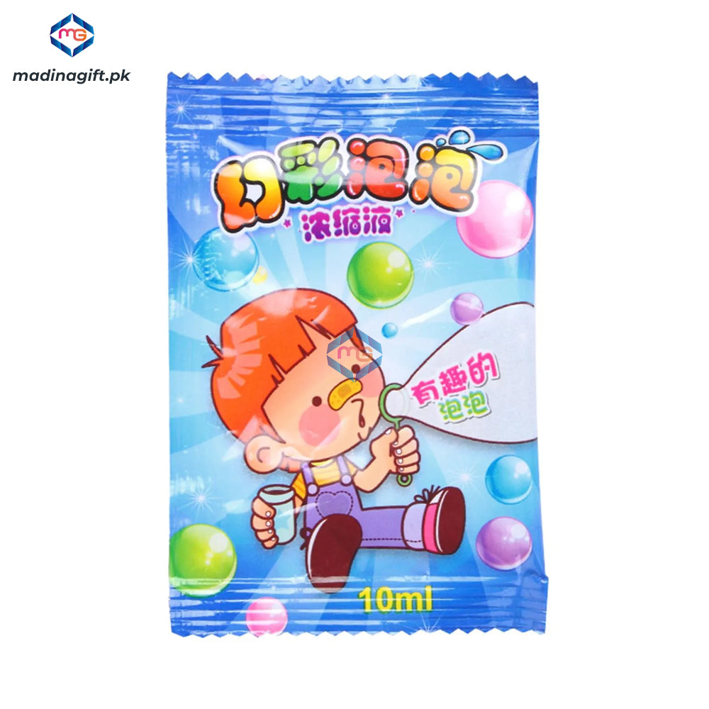 Bubbles Solution 9901 10 ml sachet for Bubble Guns & Blowers Online in Pakistan Madina Gift madinagift.pk