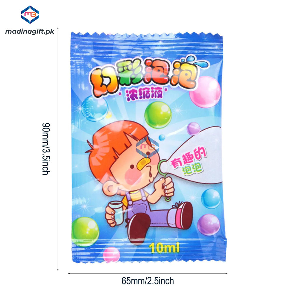 Bubbles Solution 9901 10 ml sachet for Bubble Guns & Blowers Online in Pakistan Madina Gift madinagift.pk 