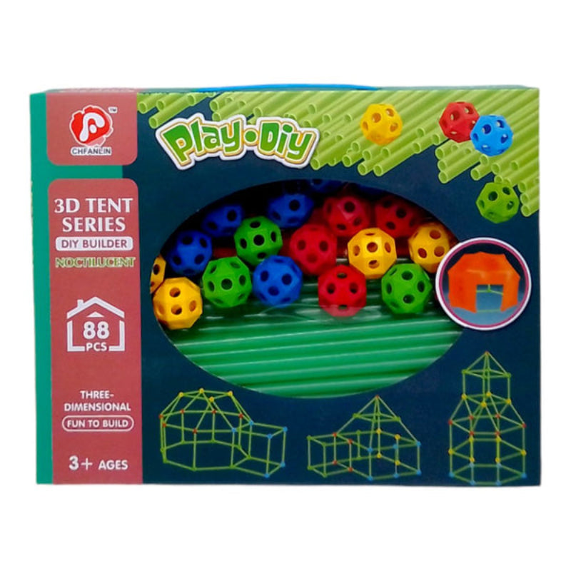 Build Your Own Glowing Fort! DIY Tent Constructor Kit 136-2A Online in Karachi Pakistan Madina Gift