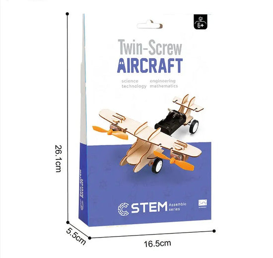 CH2048 Twin-Screw Air Craft STEM Assemble Toy Series Online in Karachi Pakistan madinagift.pk