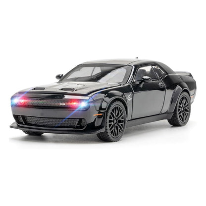 CHE ZHI CZ172 Diecast Dodge Challenger Hellcat SRT 1:24 Scale Model Car Madina Gift