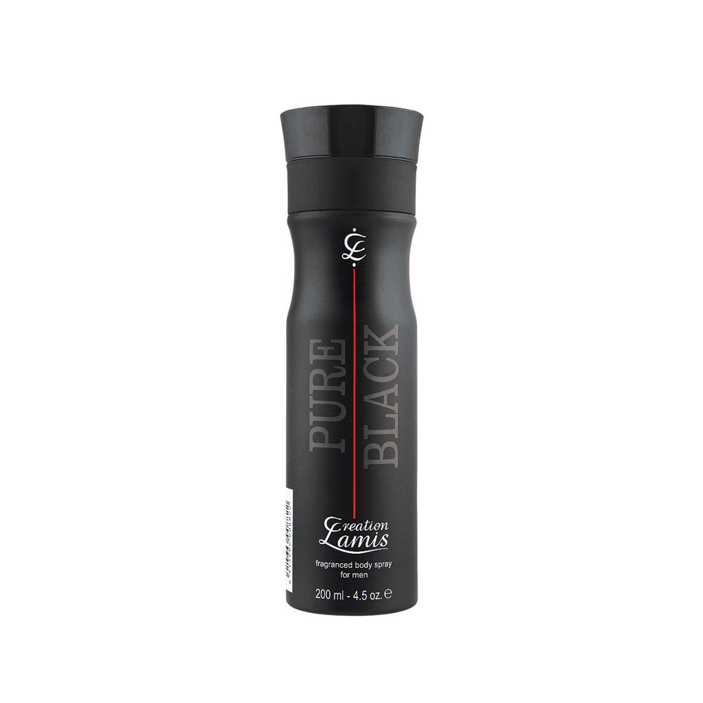 Pure Black Body Spray Creation Lamis
