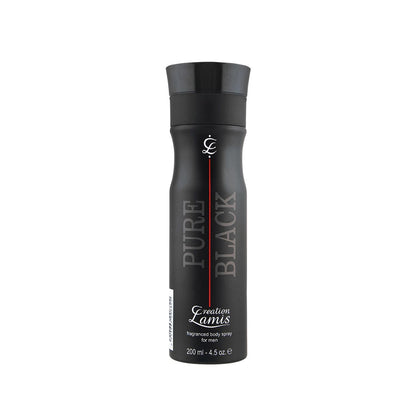 Pure Black Body Spray Creation Lamis