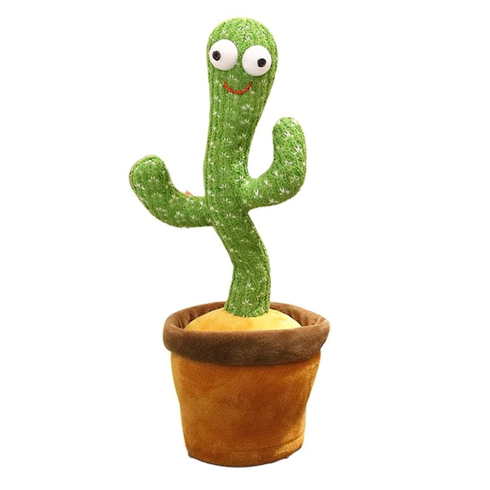 Dancing & Talking Rechargeable Cactus Plush Toy