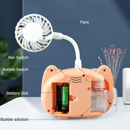 Bubble Lightning Camera With Fan 999S-23 - Madina Gift