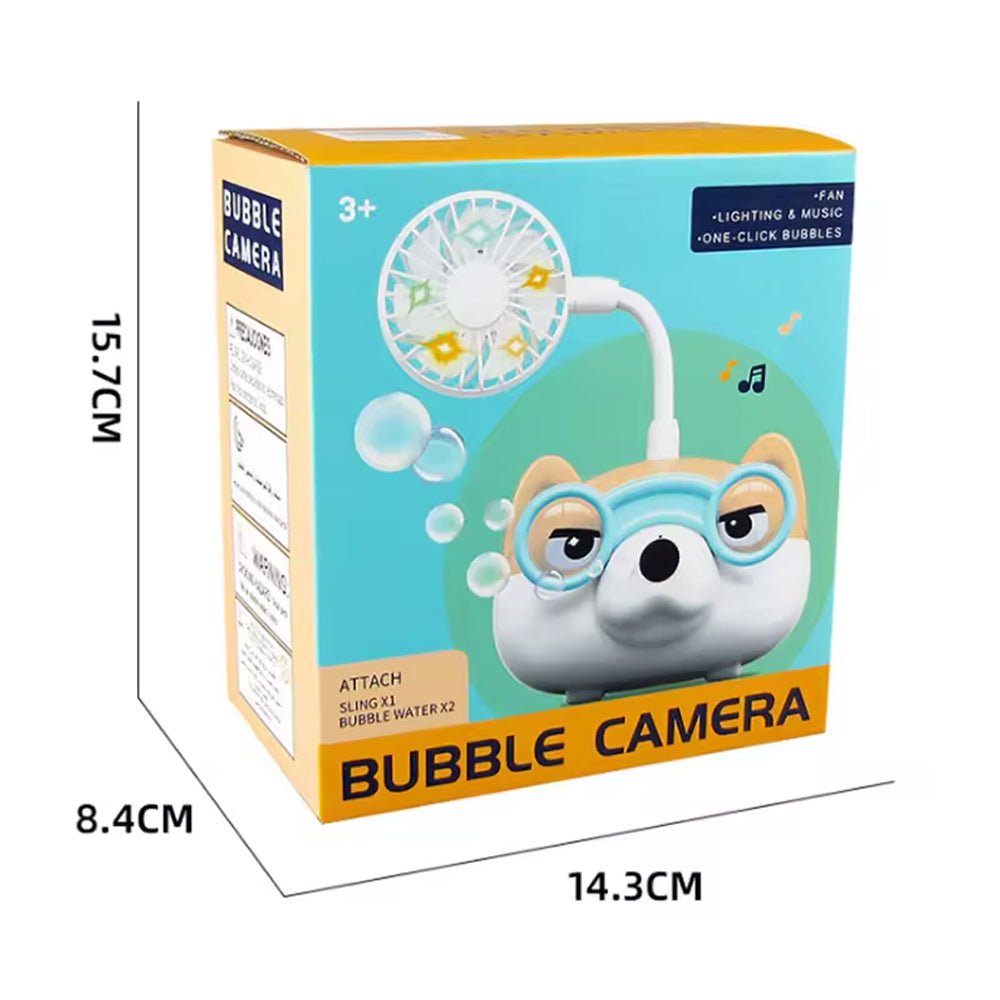 Bubble Lightning Camera With Fan 999S-23 - Madina Gift