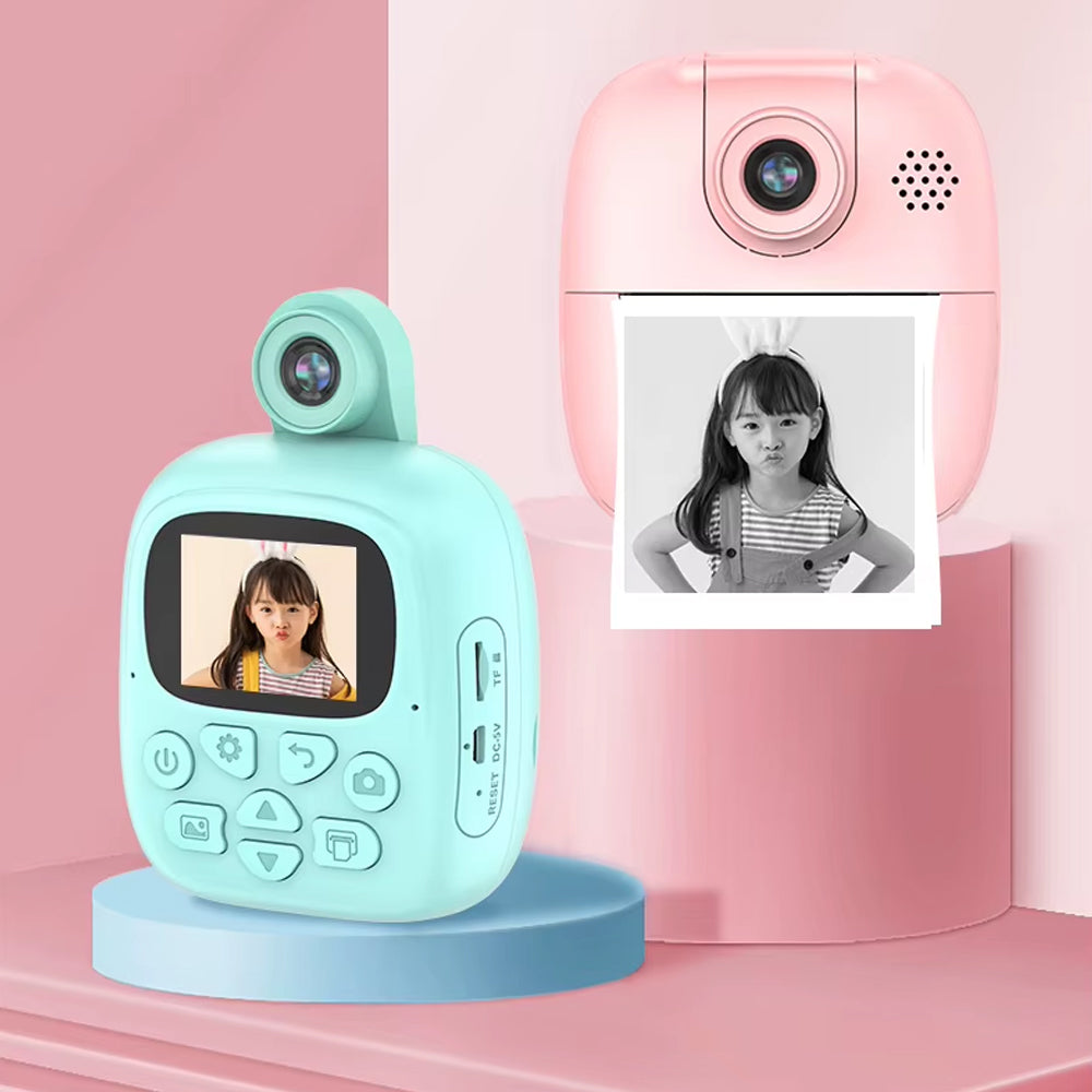 Kid's Instant Camera Plus Thermal Printer Madina Gift