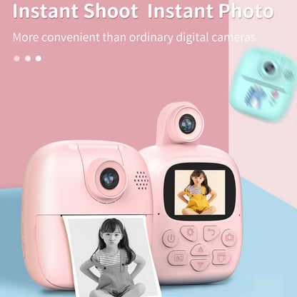 Kid's Instant Camera Plus Thermal Printer Madina Gift