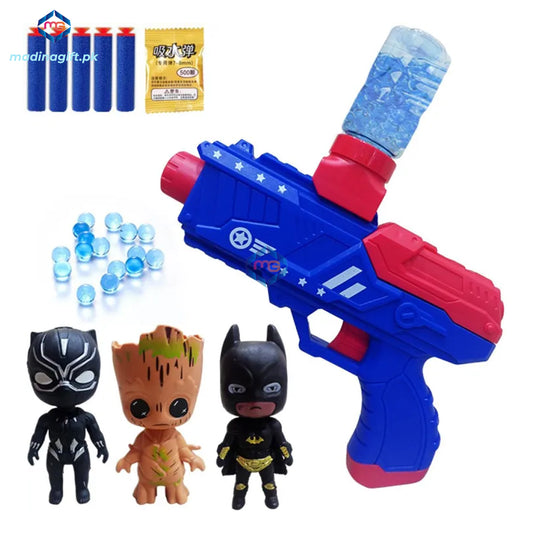 Captain America Gel Gun - 7238 - Madina Gift
