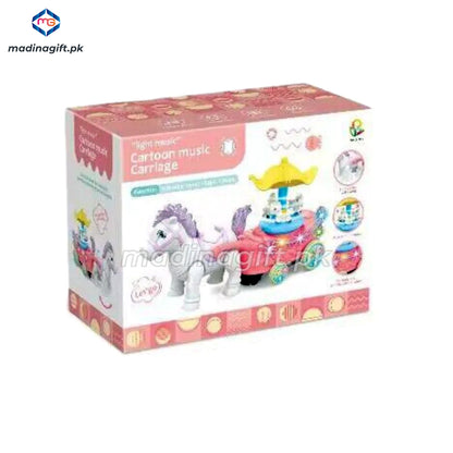 Cartoon Music Horse Carriage - 199 - Madina Gift