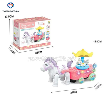 Cartoon Music Horse Carriage - 199 - Madina Gift