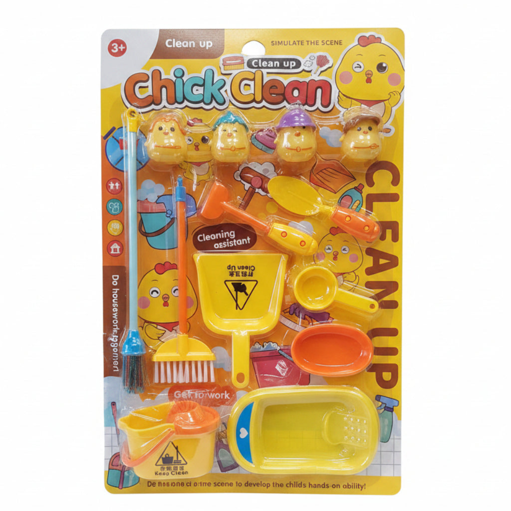 Chick Clean Up Cleaning Assistant Role Play Set 666-454 For Kids Online in Karachi Pakistan madinagift.pk