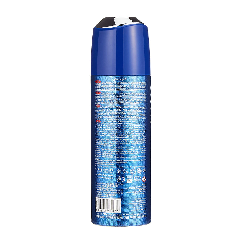 Chris Adams Active Man Body Spray Madina Gift