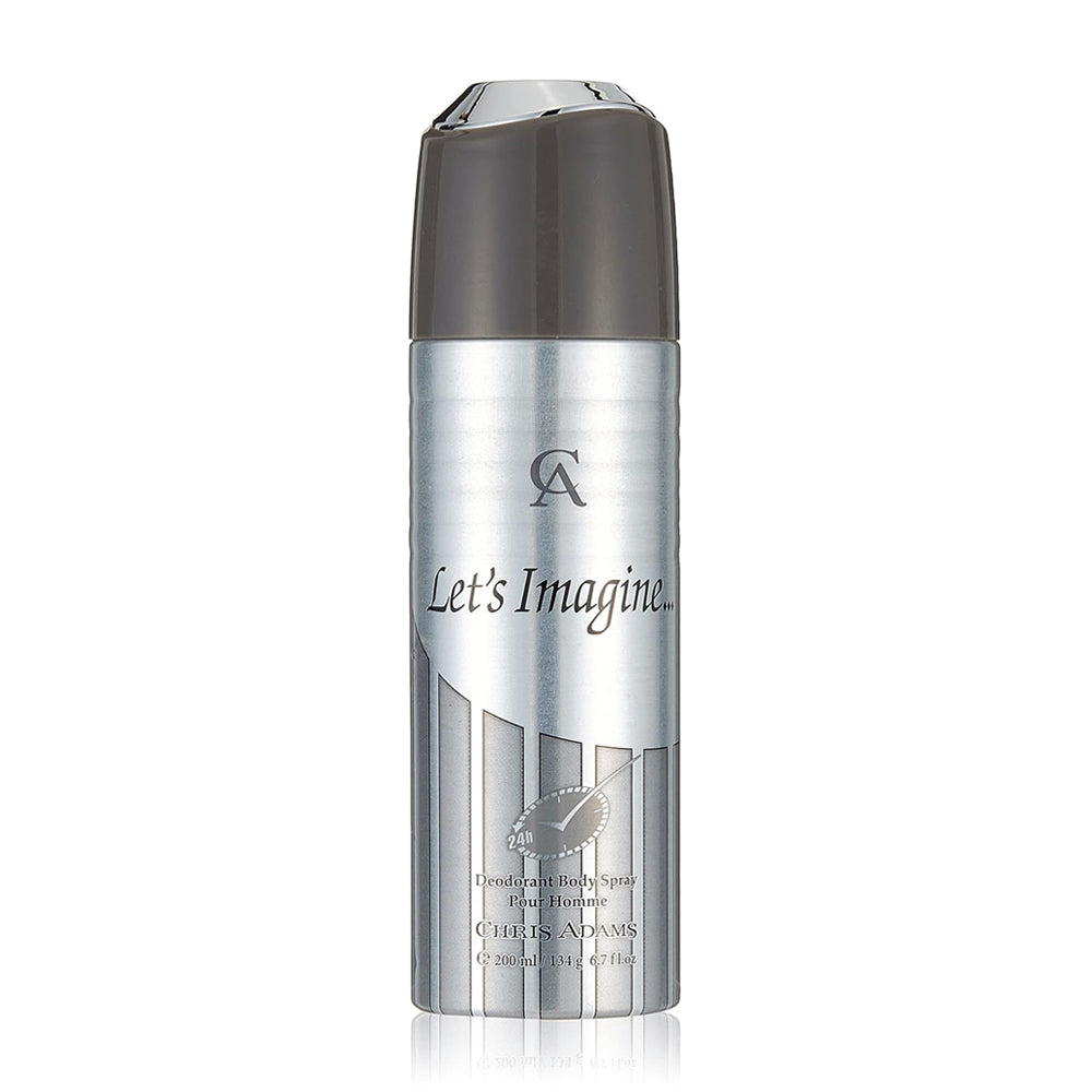 Chris Adams Let's Imagine Body Spray For Men Madina Gift