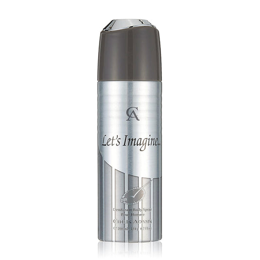 Chris Adams Let's Imagine Body Spray For Men Madina Gift