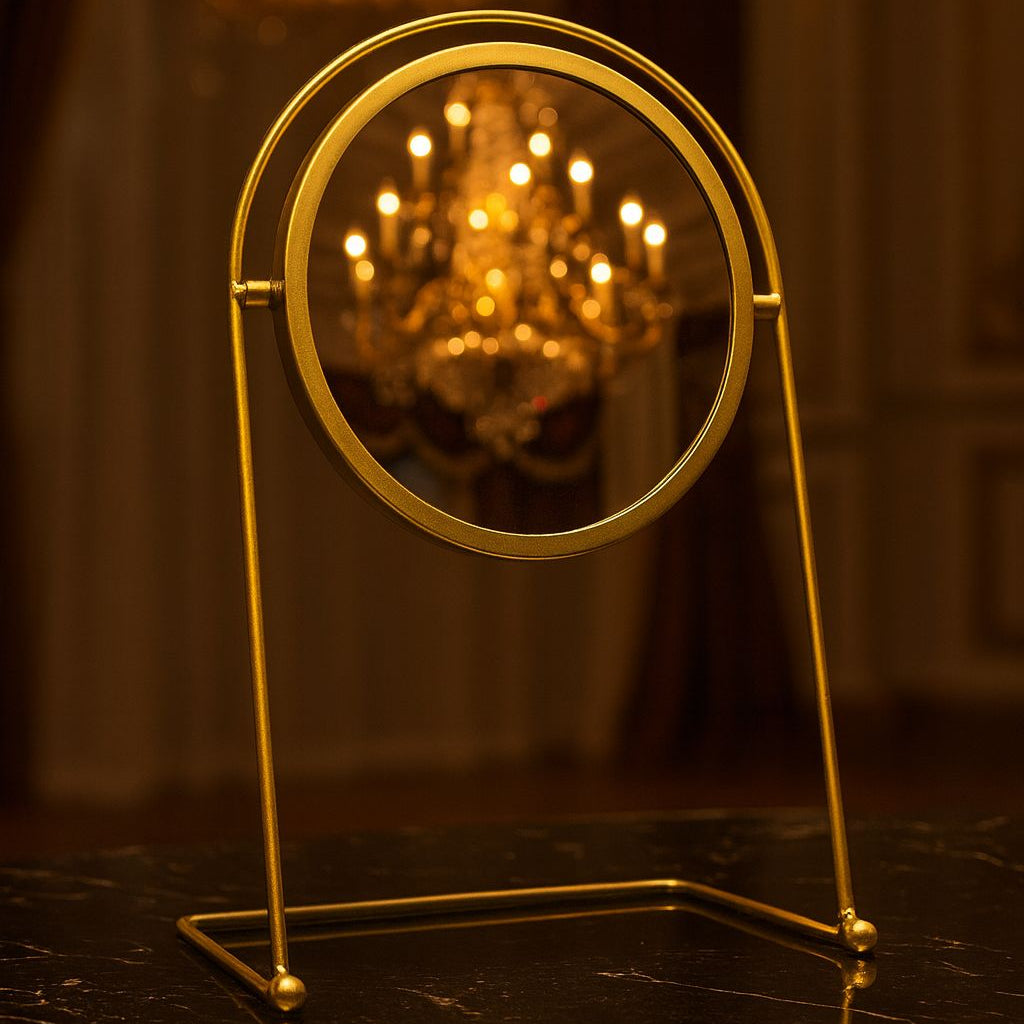 Circular Geometric Accent Mirror Online in Pakistan Madina Gift